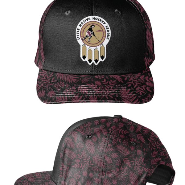 LNHL Classic 6 Panel Floral Hat Thumbnail