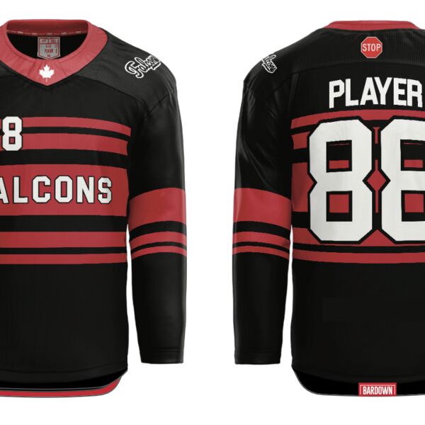 Garden City Falcons Sublimated Hockey Jersey Thumbnail