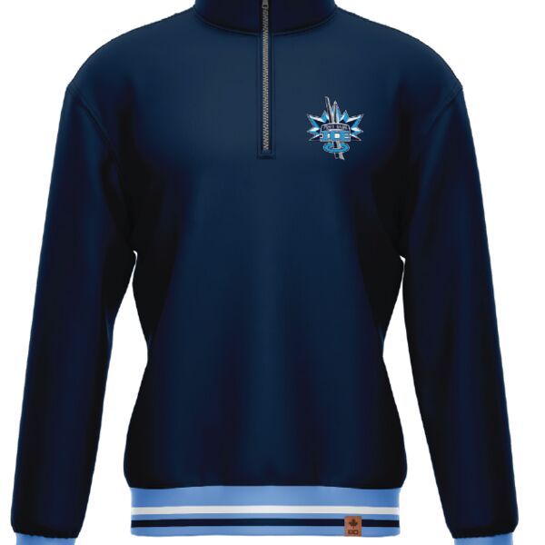 Fort Saskatchewan Ice Quarter Zip - Navy Thumbnail