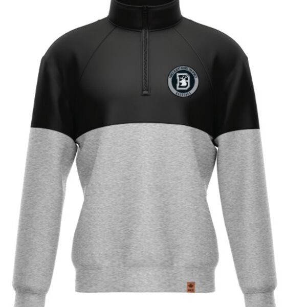 Buckeyes Two Tone Raglan Quarter Zip - Youth  Thumbnail