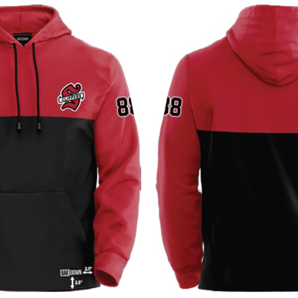 Whitchurch Stouffville Splash Streetwear Hoodie with Number - YOUTH Thumbnail