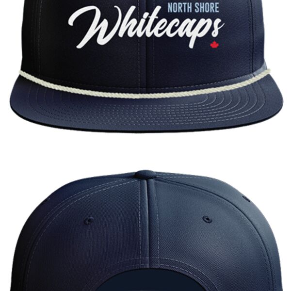 North Shore Whitecaps Flat Brim String Hat Thumbnail