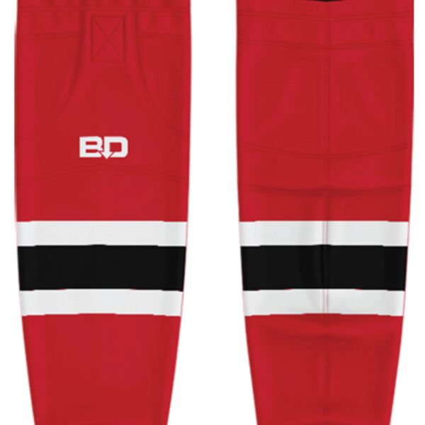 Stouffville Clippers Cut & Sew Socks Red - Youth Thumbnail