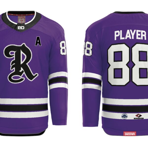 Rochester Rattlers Hybrid Hockey Jersey A - Youth Thumbnail