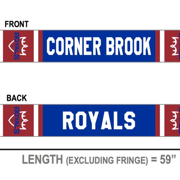 Corner Brook Royals Classic 4.0 Scarf Thumbnail