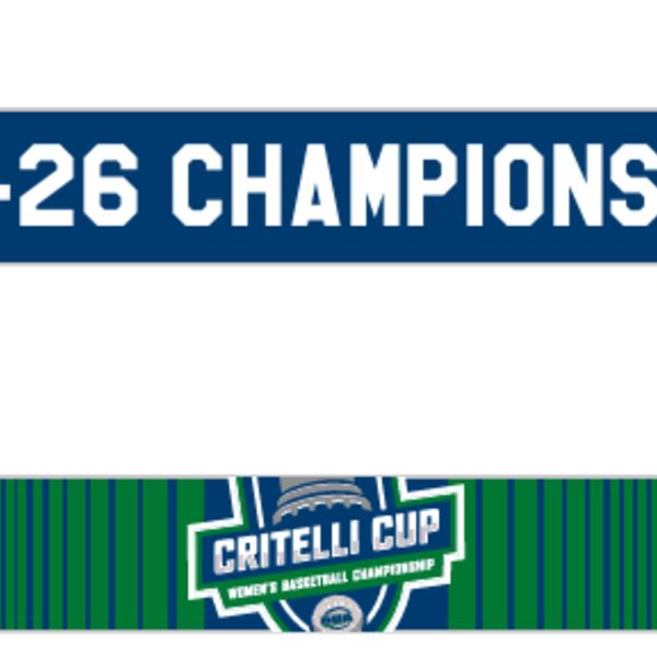 OUA Women's Basketball Critelli Cup Sublimated Scarf Thumbnail