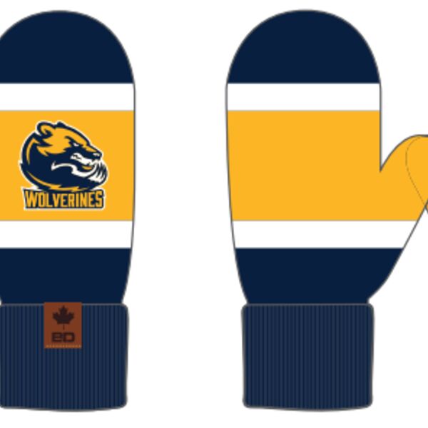 Wolverines Classic Mittens Thumbnail