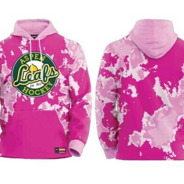 Aspen Leaf’s Junior Hockey Sublimated Hoodie 1.0 - Youth  Thumbnail