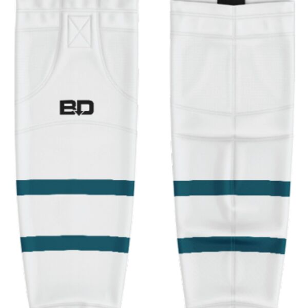 Cambridge Roadrunners Cut & Sew Hockey Socks Away - Adult Thumbnail