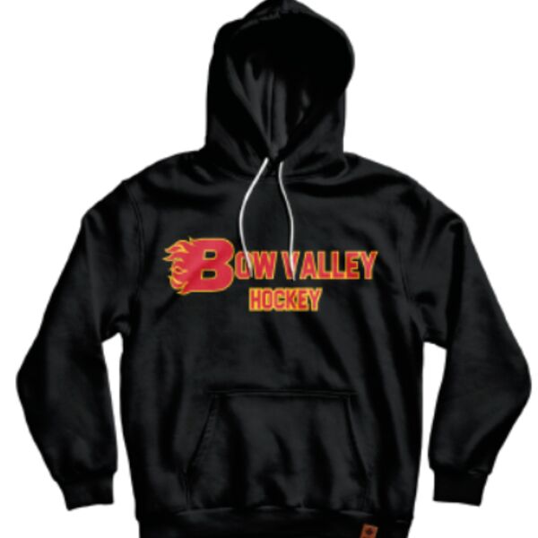 Bow Valley Classic Hoodie - Black - Youth Copy Thumbnail