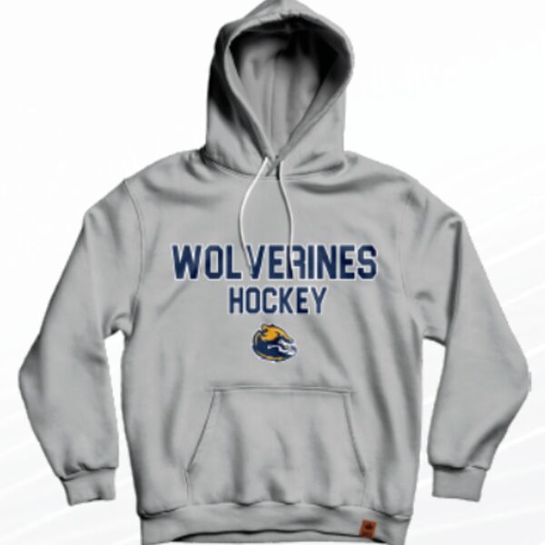 Wolverines Classic Hoodie - Grey Thumbnail