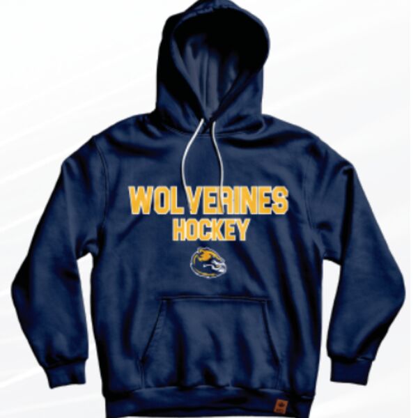 Wolverines Classic Hoodie - Navy Thumbnail