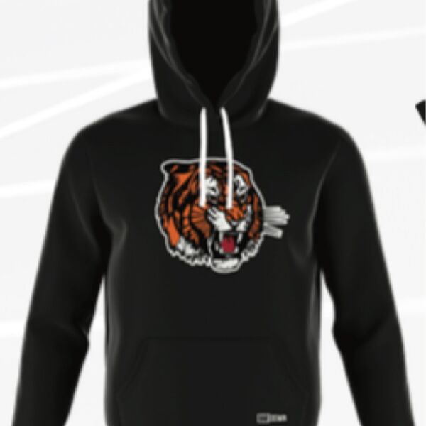 Medicine Hat Tigers Cuff Coloured Hoodie Thumbnail