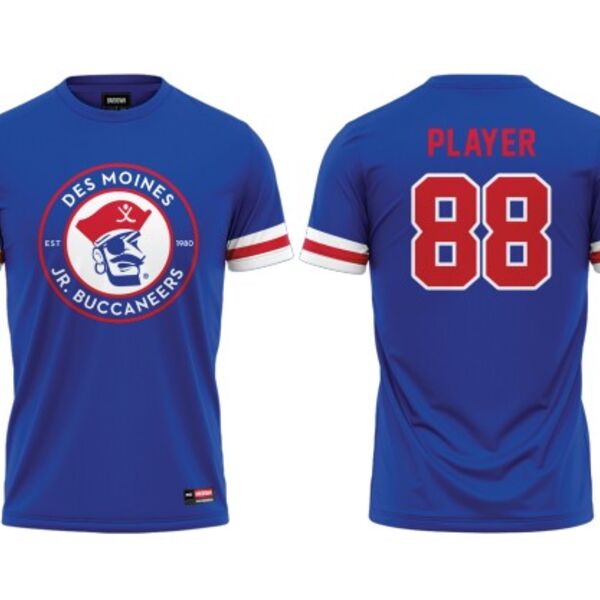 Des Moines Jr Bucs Sublimated Short Sleeve (2) Thumbnail