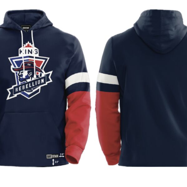 King Rebellion Striper Streetwear Hoodie Thumbnail