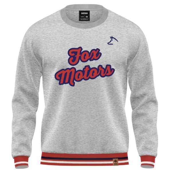 Fox Motors Hockey Cuff Colored Crewneck Thumbnail