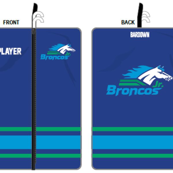 Broncos Garment Bag with Name and Number Thumbnail