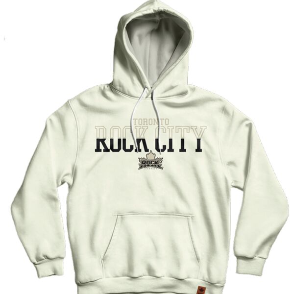 Toronto Rock City Fleece Hoodie Cream - Youth Thumbnail
