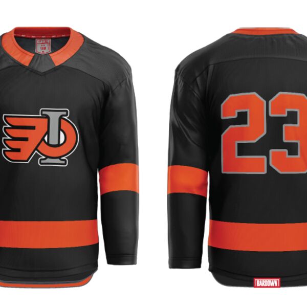 Innisfail Flyers Hybrid Jersey - Black Thumbnail