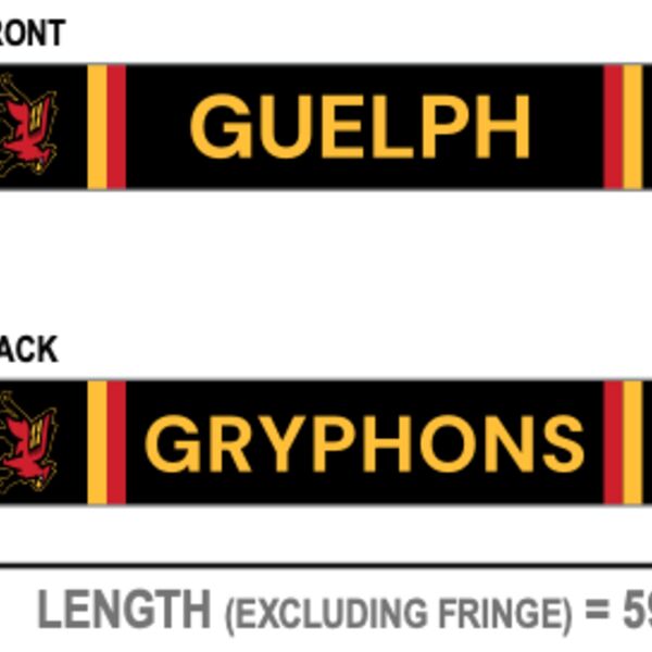 Guelph Gryphons Classic 2.0 Scarf Thumbnail