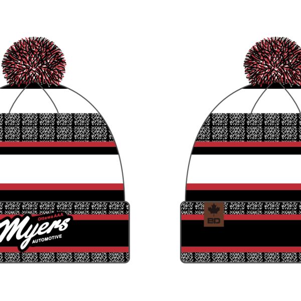 Myers AAA Pepper Stripes Toque Thumbnail