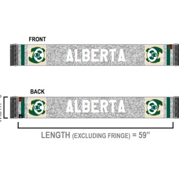 University of Alberta Snow Pepper Scarf (PANDA) Thumbnail