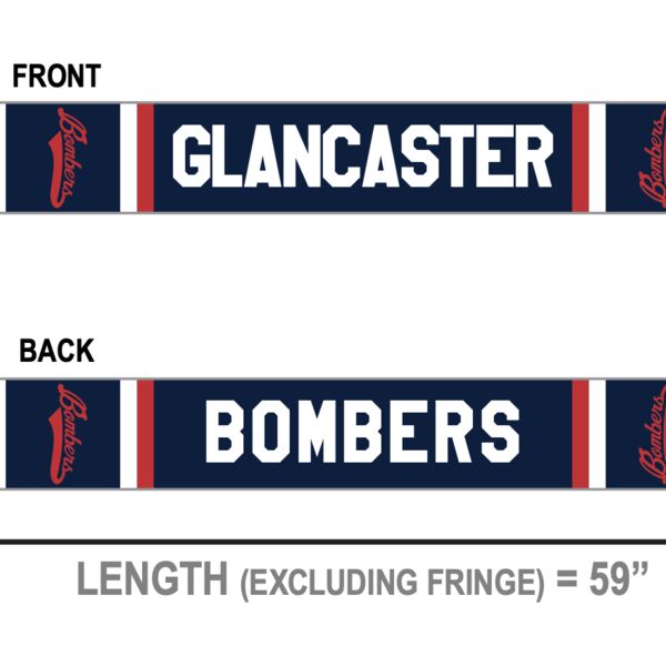 Glancaster Bombers Classic 2.0 Scarf Thumbnail